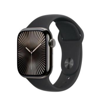 Apple Watch S10 46mm Viền Titan Dây Cao Su 