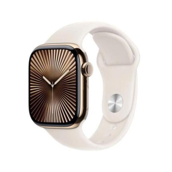 Apple Watch S10 46mm Viền Titan Dây Cao Su 