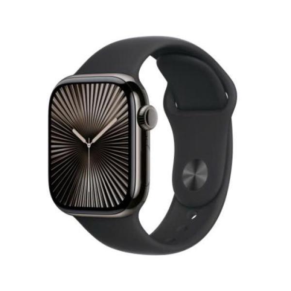 Apple Watch S10 42mm Viền Titan Dây Cao Su 