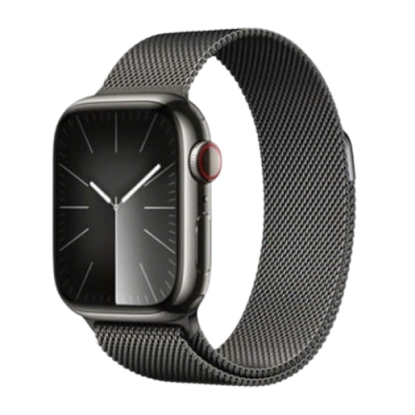 Apple Watch S9 45mm viền thép dây thép 