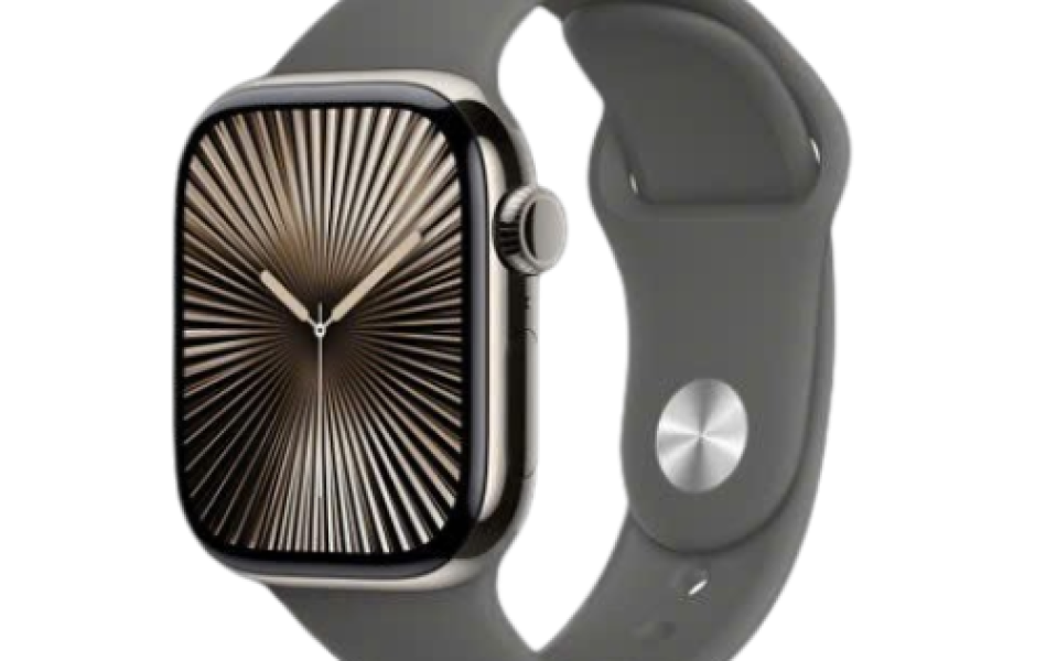 Apple Watch S10 46mm Viền Titan Dây Cao Su 