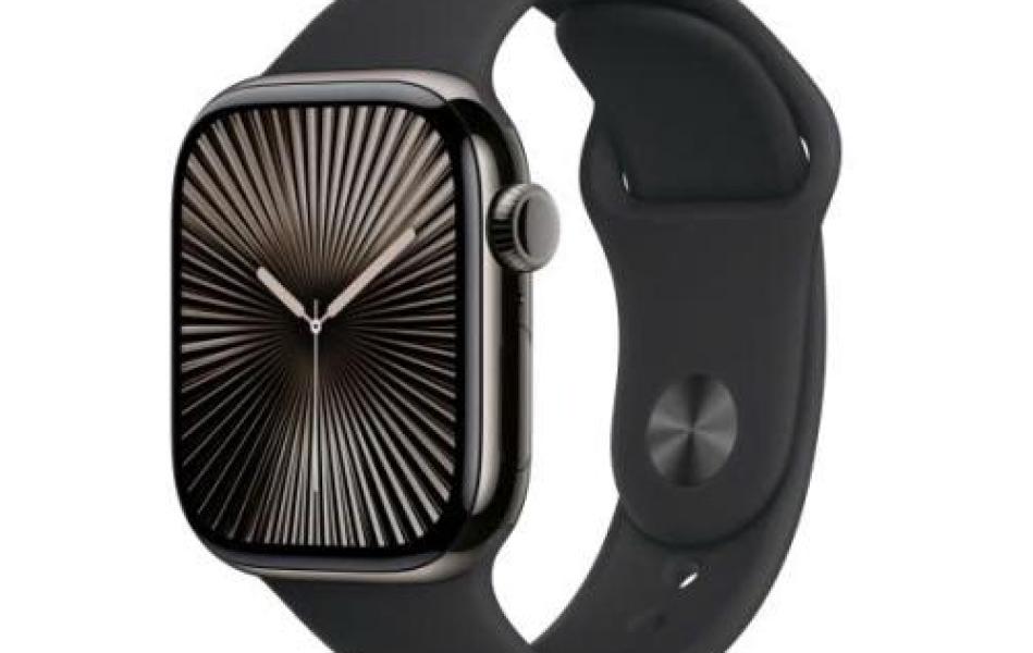 Apple Watch S10 46mm Viền Titan Dây Cao Su 