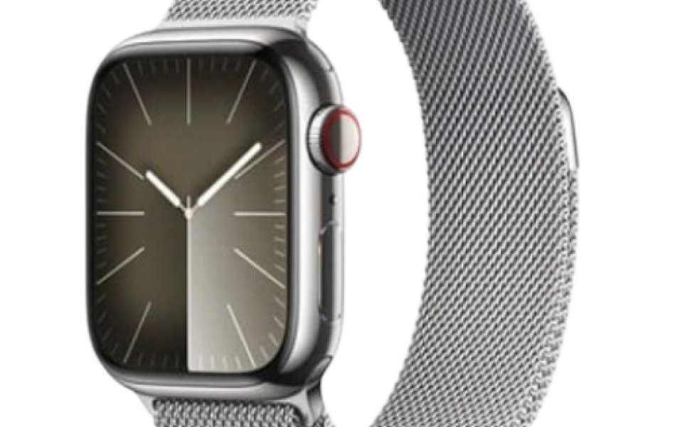 Apple Watch S9 45mm viền thép dây thép 